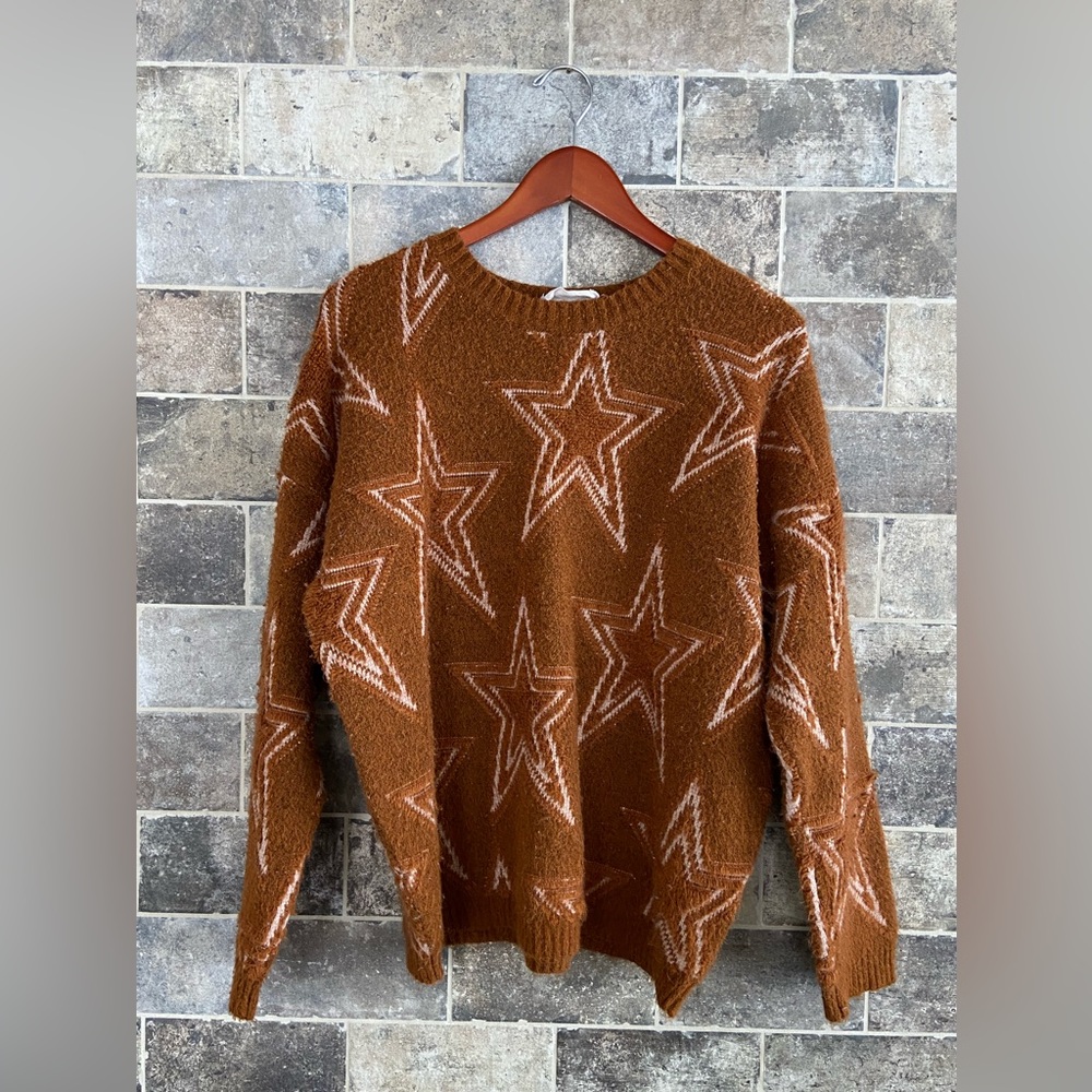 Loved + Adored star sweater